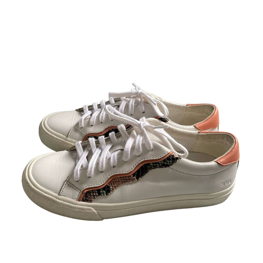 MADEWELL Sidewalk Paracord Low Top Sneaker White Casual Women's 7.5